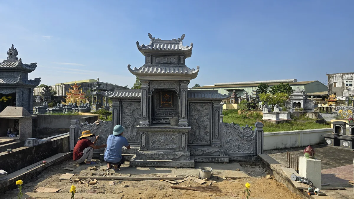 Khu Lăng Mộ Xanh Đen Cho Chủ Đầu Tư Tại Nam Định