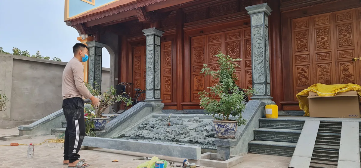 Nhà Thờ Họ Tư Gia Cho Gia Chủ Tại Hưng Yên