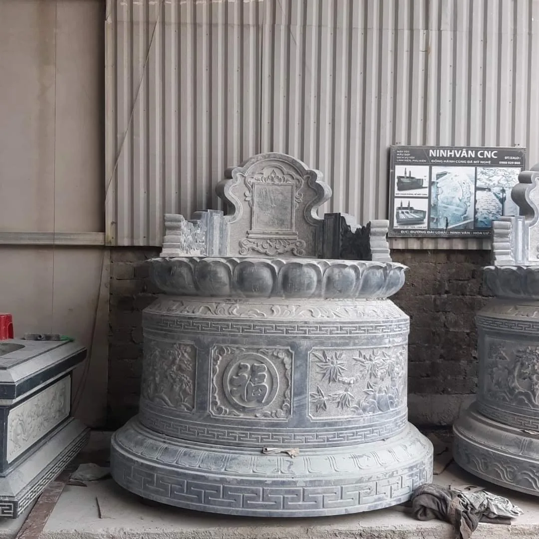Mộ Tròn Đá Xanh Đen