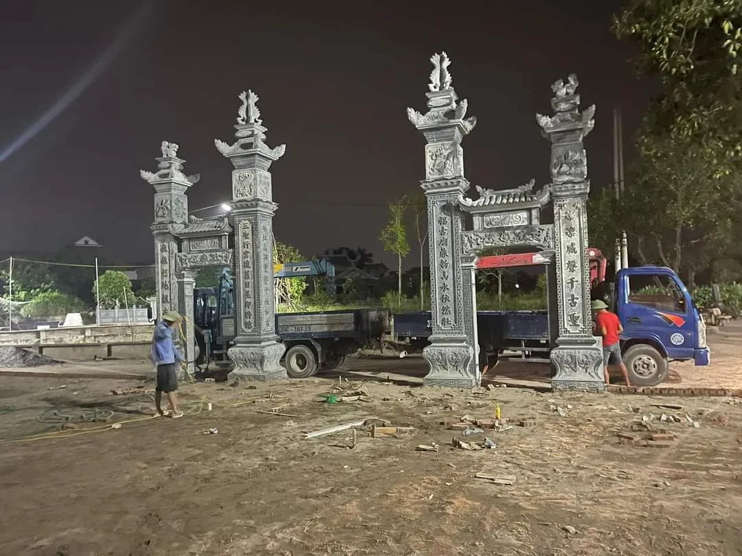 Cổng Tam Quan Xanh Đen