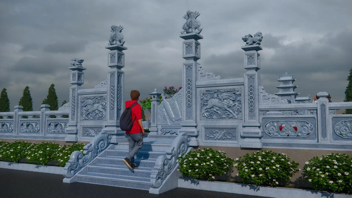 Cổng Tứ Trụ Bạt Băm