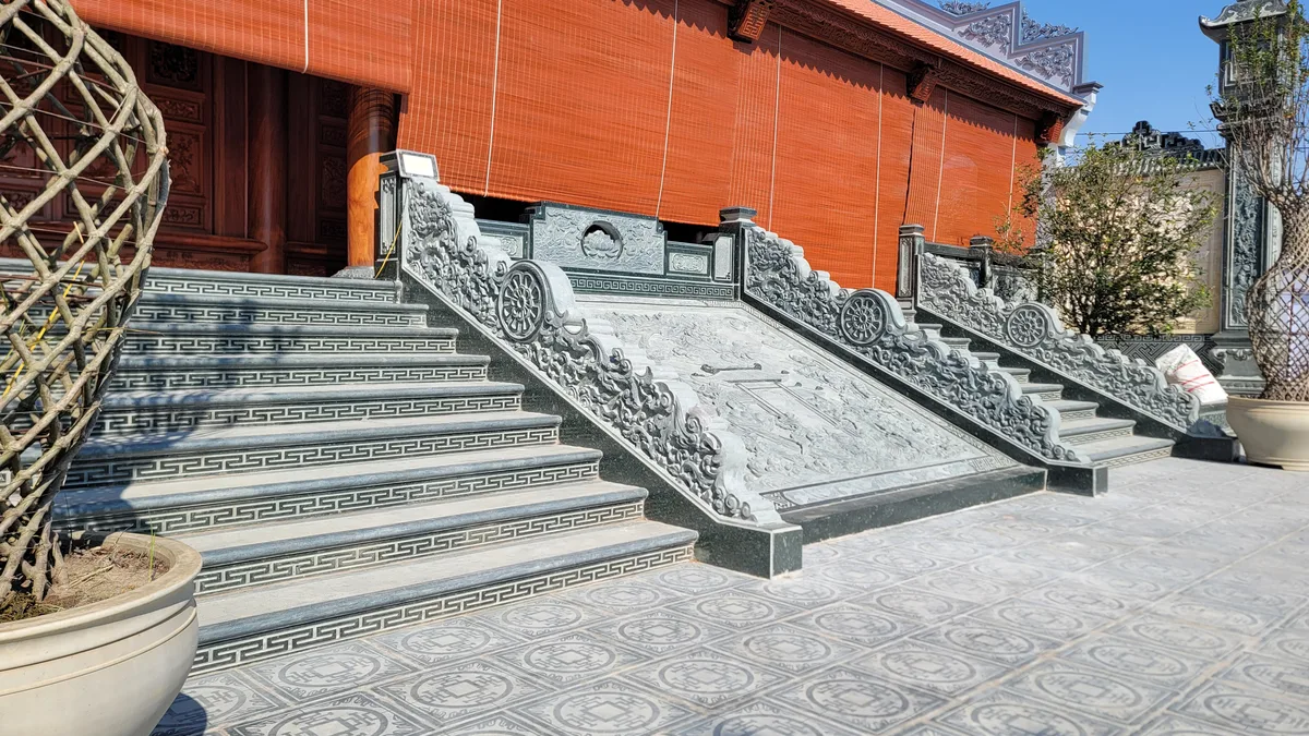 Bịt Bậc Lá Đánh Xanh Rêu 9 Bậc