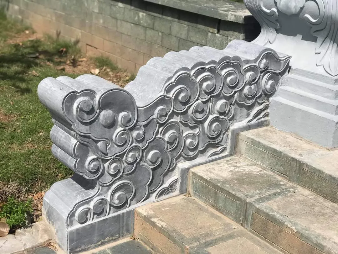 Bịt Bậc Rồng Mây 3 Bậc Xanh Đen